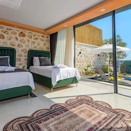 Villa Zen - 2 Bedroom With Jacuzzi In Kalkan Caykoey