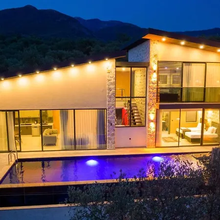 Villa Zen - 2 Bedroom With Jacuzzi In Kalkan Caykoey